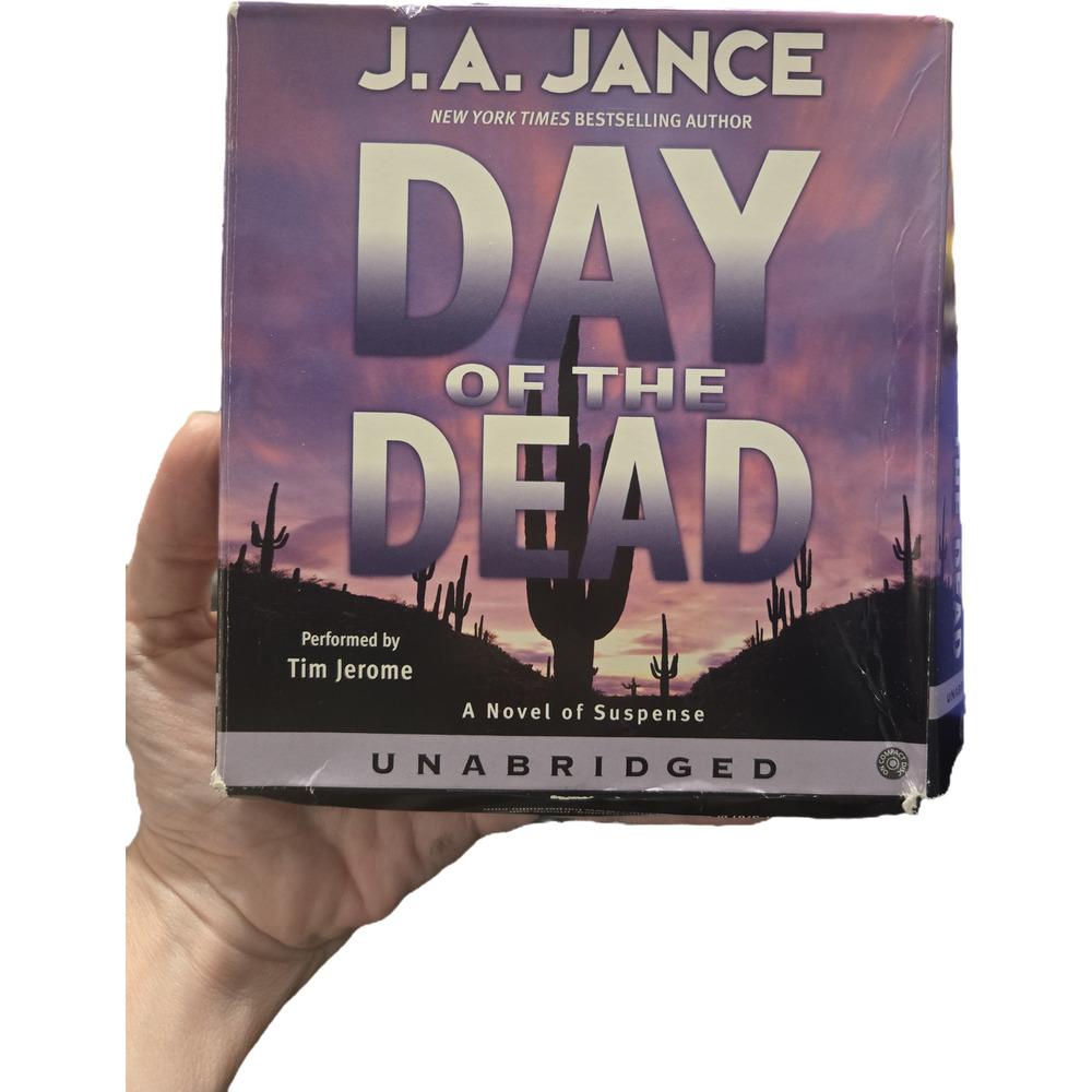 Day of the Dead J.A. Jance Audiobook 10 CD Set Unabridged Suspense Mystery Noir